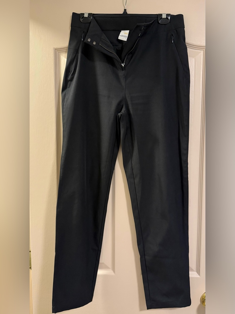 Lole Black Straight-Leg Performance Pants